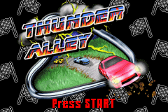 Thunder Alley screenshot 3 for GameBoy Advance